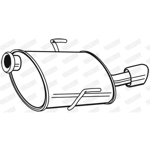 Koncový tlmič výfuku 22298 /WALKER/ - obr. 9