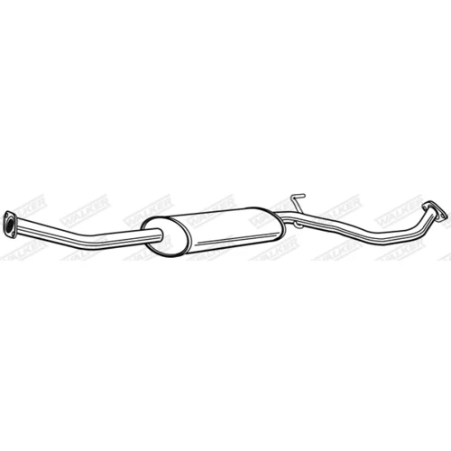 Stredný tlmič výfuku 22625 /WALKER/ - obr. 9