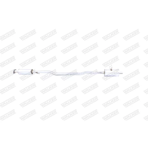 Koncový tlmič výfuku WALKER 23066