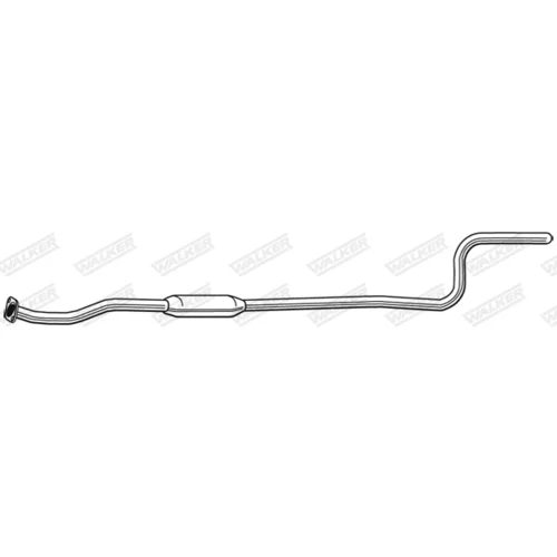 Stredný tlmič výfuku 23086 /WALKER/ - obr. 8