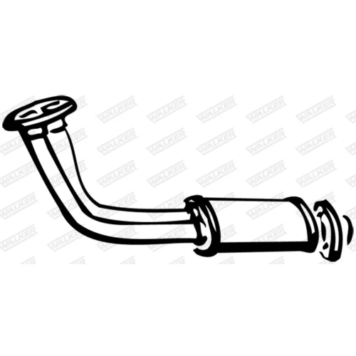 Predný tlmič výfuku WALKER 70501