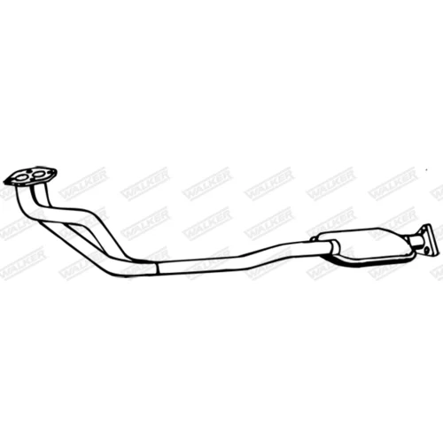 Predný tlmič výfuku WALKER 13871
