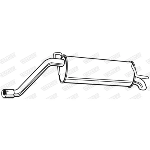 Koncový tlmič výfuku 23251 /WALKER/ - obr. 8