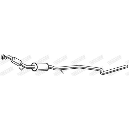 Stredný tlmič výfuku 23694 /WALKER/ - obr. 4