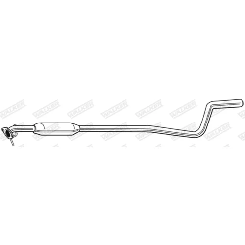 Stredný tlmič výfuku 23954 /WALKER/ - obr. 4