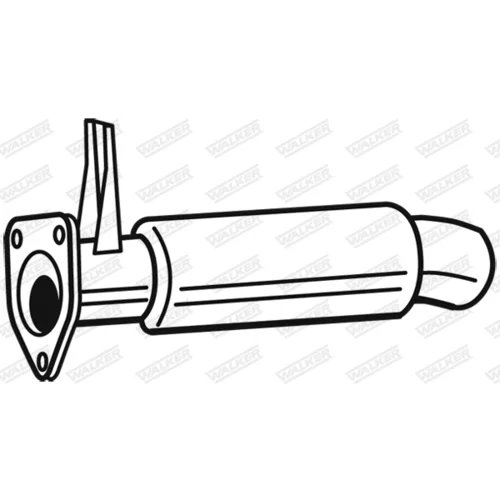 Koncový tlmič výfuku 22230 /WALKER/ - obr. 4