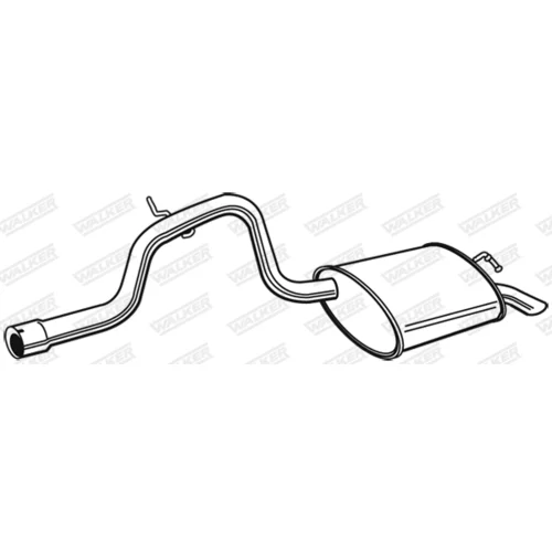 Koncový tlmič výfuku 22616 /WALKER/ - obr. 4