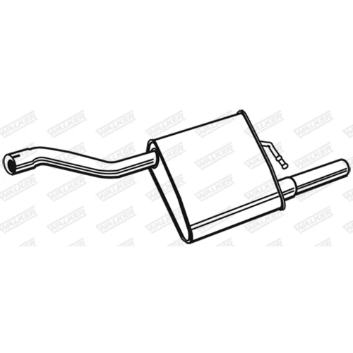 Koncový tlmič výfuku 71328 /WALKER/ - obr. 8