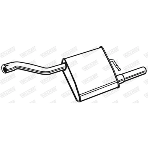 Koncový tlmič výfuku 71366 /WALKER/ - obr. 8