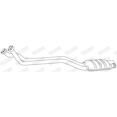 Predný tlmič výfuku WALKER 16903