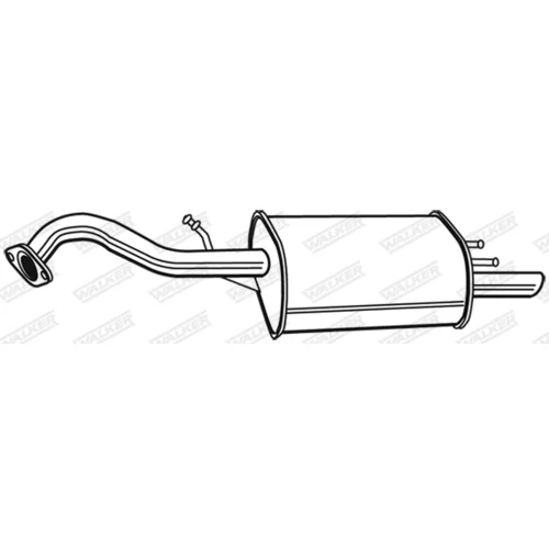 Koncový tlmič výfuku 22767 /WALKER/ - obr. 2