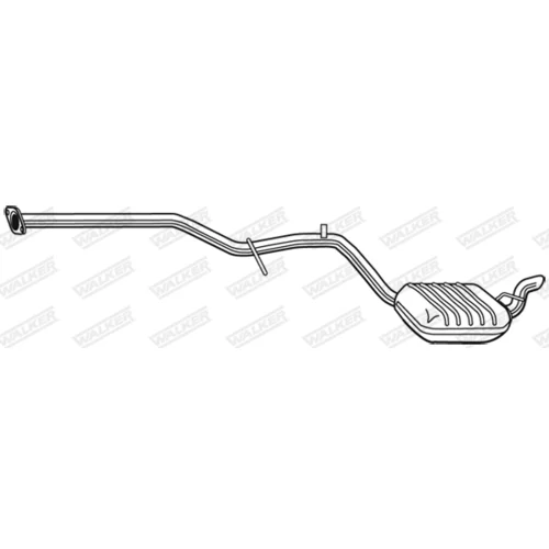 Koncový tlmič výfuku 25110 /WALKER/ - obr. 4
