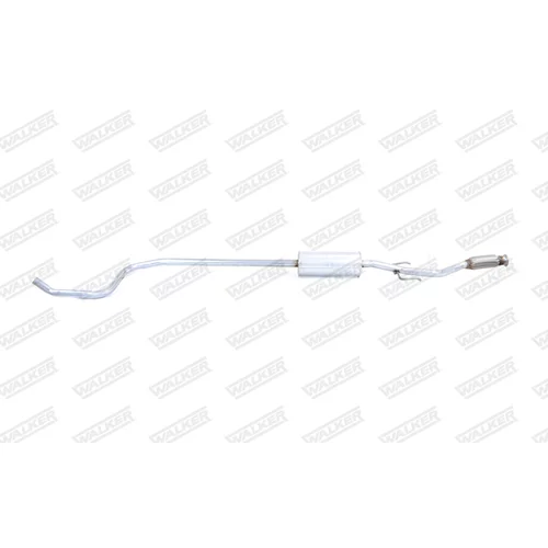 Stredný tlmič výfuku 25269 /WALKER/ - obr. 2