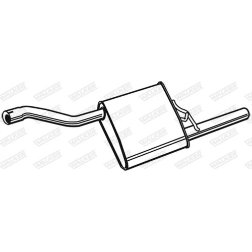Koncový tlmič výfuku 71407 /WALKER/ - obr. 8