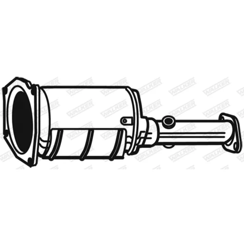 Filter sadzí/pevných častíc výfukového systému 73185 /WALKER/ - obr. 4