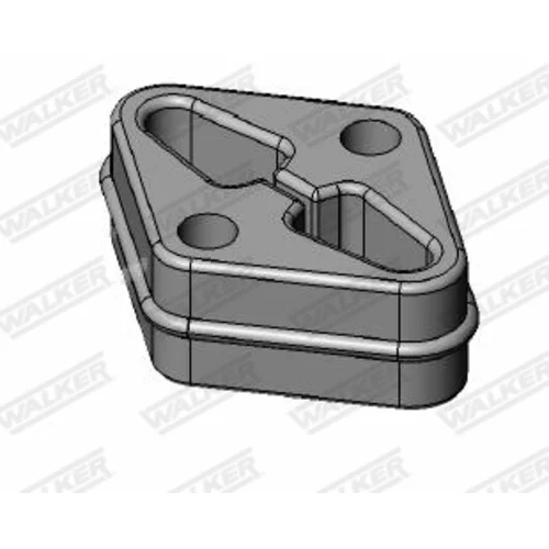 Gumový popruh pre výfukový systém 80487 /WALKER/ - obr. 3
