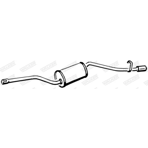 Koncový tlmič výfuku WALKER 14958