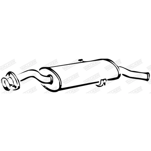 Koncový tlmič výfuku WALKER 16287