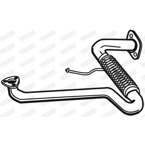 Výfukové potrubie WALKER 21790