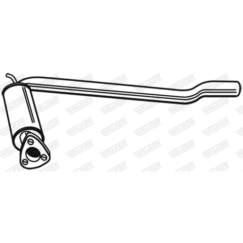 Predný tlmič výfuku 22208 /WALKER/ - obr. 9