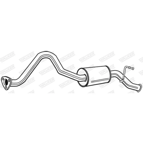 Koncový tlmič výfuku WALKER 22672