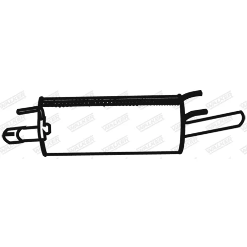 Koncový tlmič výfuku 22776 /WALKER/ - obr. 4