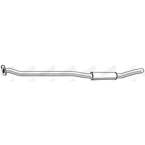 Stredný tlmič výfuku 23736 /WALKER/ - obr. 8