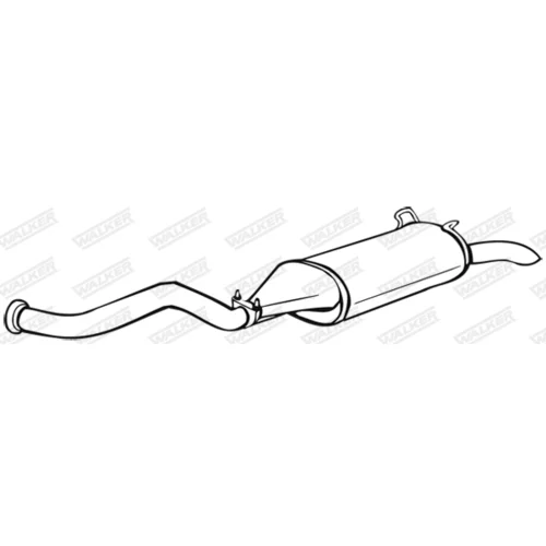 Koncový tlmič výfuku 71036 /WALKER/ - obr. 4