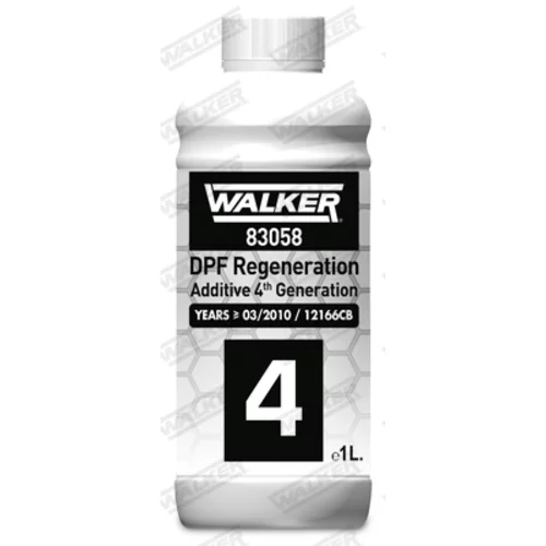 Aditívum, regenerácia filtra pevných častíc WALKER 83058