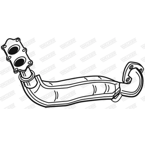 Výfukové potrubie WALKER 10527