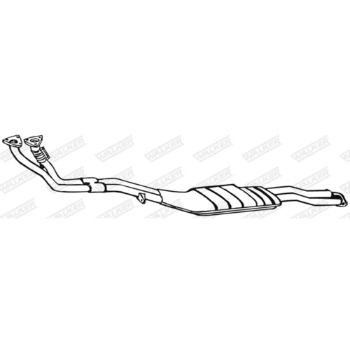 Stredný tlmič výfuku WALKER 17504