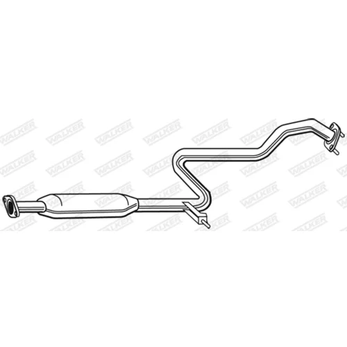 Stredný tlmič výfuku WALKER 22375