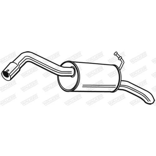 Koncový tlmič výfuku 22657 /WALKER/ - obr. 8