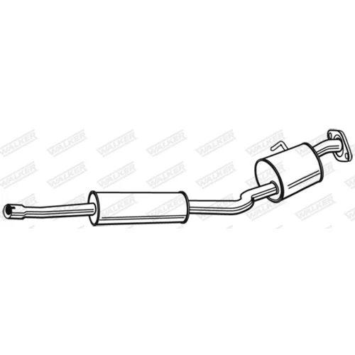Koncový tlmič výfuku 22848 /WALKER/ - obr. 8