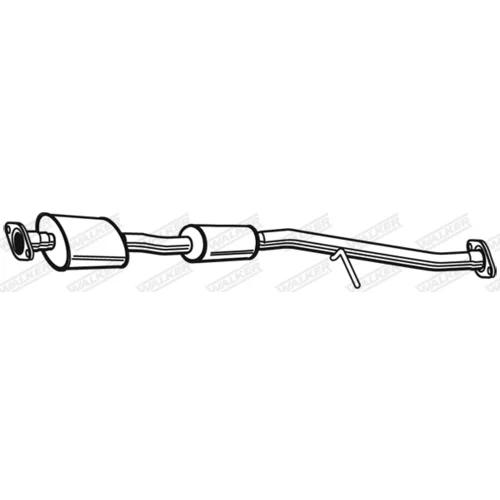 Stredný tlmič výfuku 22959 /WALKER/ - obr. 2
