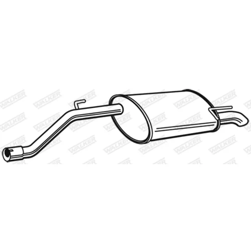Koncový tlmič výfuku 23348 /WALKER/ - obr. 2