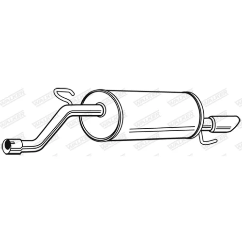 Koncový tlmič výfuku 23352 /WALKER/ - obr. 5