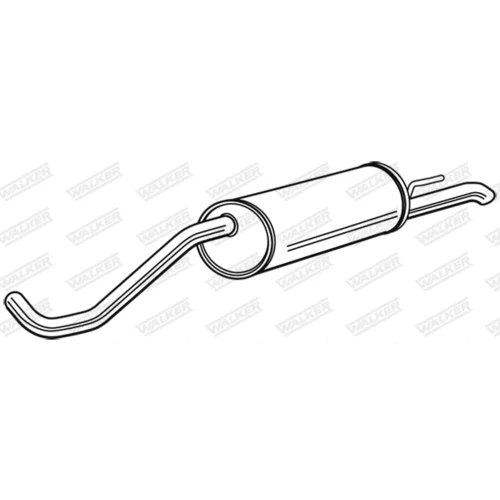 Koncový tlmič výfuku 24154 /WALKER/ - obr. 8