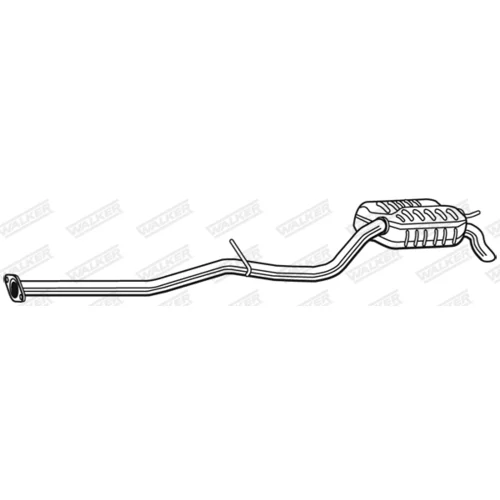 Koncový tlmič výfuku 25109 /WALKER/ - obr. 4