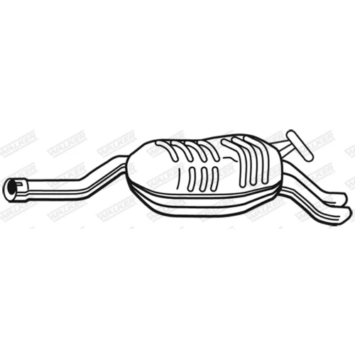 Koncový tlmič výfuku WALKER 72157