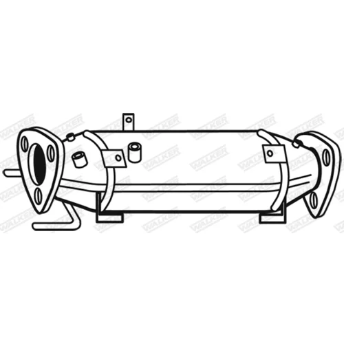 Filter sadzí/pevných častíc výfukového systému 73167 /WALKER/ - obr. 4