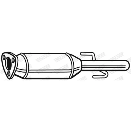 Filter sadzí/pevných častíc výfukového systému 73189 /WALKER/ - obr. 4