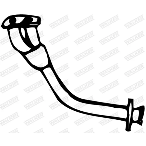 Výfukové potrubie WALKER 09064