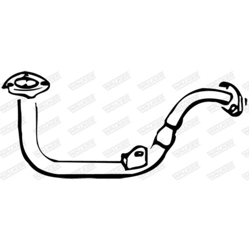Výfukové potrubie WALKER 15913