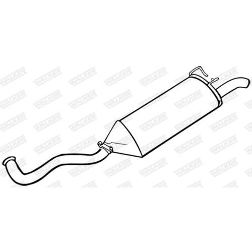Koncový tlmič výfuku WALKER 18063