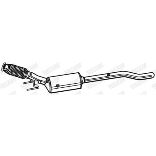 Filter sadzí/pevných častíc výfukového systému 73175 /WALKER/ - obr. 8