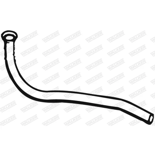 Výfukové potrubie WALKER 01708
