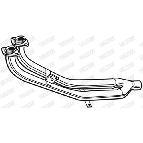 Výfukové potrubie WALKER 06847