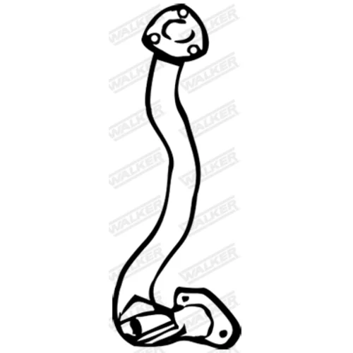 Výfukové potrubie WALKER 14028