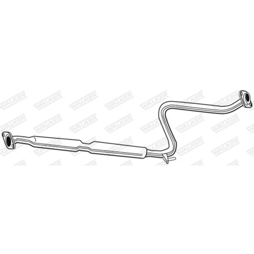 Stredný tlmič výfuku WALKER 14349